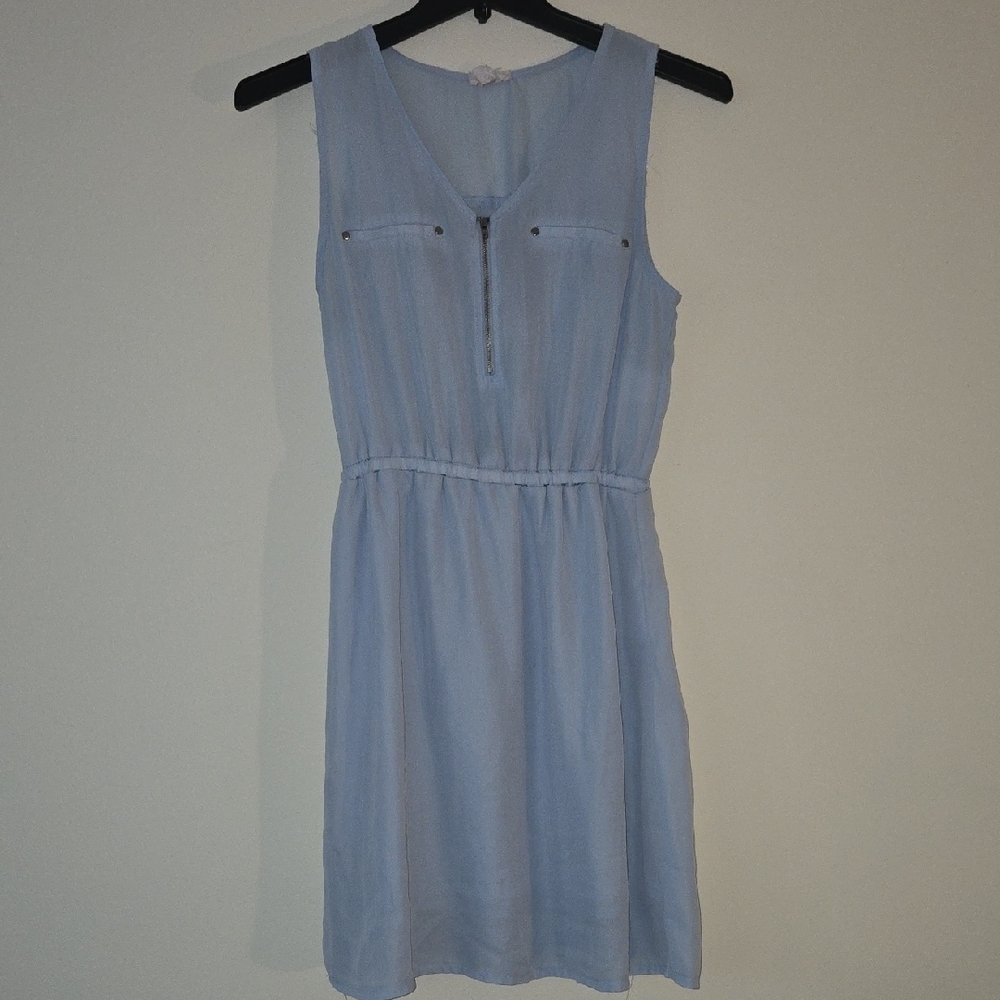 Ardene Blue Sleeveless Scoop Neck Sundress